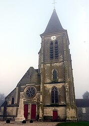 The church of Billy-sur-Ourcq