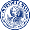 Official seal of Pepperell, Massachusetts