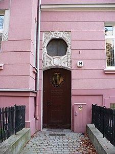Decorated portal