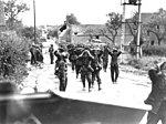 German forces surrendering in St. Lambert on 19 August 1944.