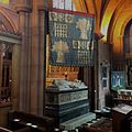 Grosvenor Chapel at Eccleston Church: Cenotaph and Garter Banner of the 1st Duke of Westminster