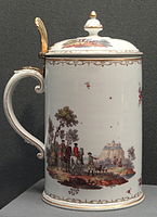 Tankard with Hunting Scenes, c. 1759-1775