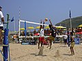Beach Volleyball Spanish Championship 2004 in "La Salvé" beach, Laredo
