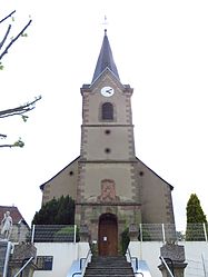 The church in Valmont