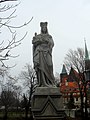 Statue an der Dombrücke in Breslau