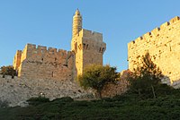Tower of David citadel and the Ottoman walls