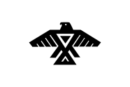 Anishinaabe (Ojibwe) people symbol featuring thunderbird motif