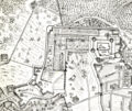 Plan of the Castle and its Defenses from 1622
