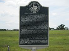 The marker tells the history of Joseph and Rachel (Rabb) Newman who settled the area in 1823.