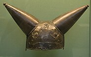 The Waterloo Helmet, a unique find, probably not worn in battle.