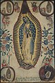 Virgin of Guadalupe, 1 September 1824. Oil on canvas by Isidro Escamilla. Brooklyn Museum.