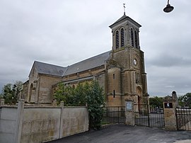 The church in Coucy