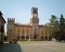 Die Burg Rocca Pallavicino in Busseto