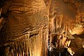 Image of flowstone in Mammoth Cave, KY
