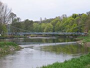 Die Grimmaer Hängebrücke
