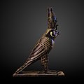Horus falcon with Double Crown