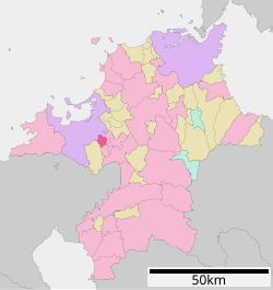 Location of Kasuga