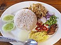 Mon inspired Khao Khluk Kapi dish