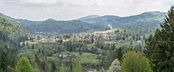 Kosmach panorama in May 2020.