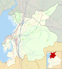 Carnforth is located in the City of Lancaster district
