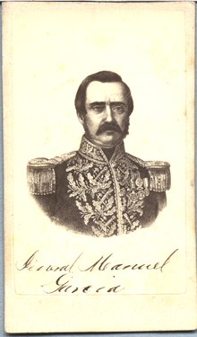A portrait of Manuel Garcia Banqueda