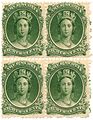 Queen Victoria, Nova Scotia 8½ cent stamp, 1860
