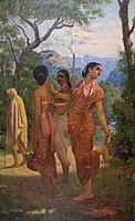 Shakuntala (Raja Ravi Varma) von Raja Ravi Varma, 1870