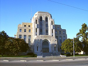 Reno County Courthouse in Hutchinson (2008)