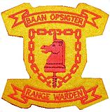 SADF era Lohatla Range Warden Badge
