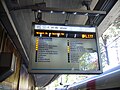 2nd generation termini indicator on the RER line B