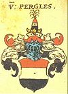 Wappen der Familie Pergler von Perglas