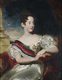 Maria II of Portugal, 1829.
