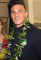 Sonny Bill Williams is a Muslim heavyweight boxer and former rugby player born in Auckland.