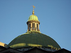 The dome and lantern seen from outside
