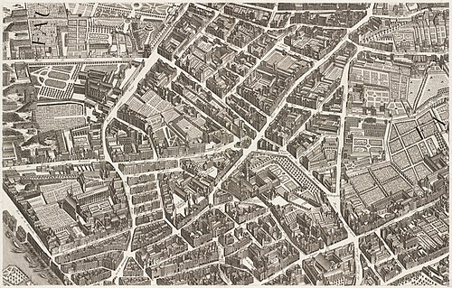 Turgot map of Paris, sheet 7
