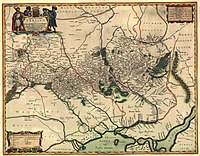 1648, Jan Janssonius, Typus Generalis Vkraine (General Description of Ukraine), in the east Moscovia Pars (Land of Moscovia).