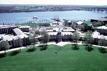 Photo of the United States Coast Guard Academy, New London, CT
