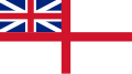British Navy White Ensign 1707–1801
