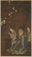 The Immortal Zhang Guolao at Repose, Song dynasty