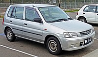 Mazda 121 (DW) (1996–2002) Main article: Mazda Demio