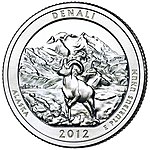 Denali National Park quarter