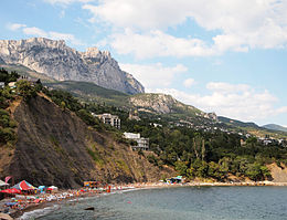 Alupka, Crimea (pop. 8,520), is a popular coastal resort city and home to the Vorontsov Palace, a national historical-architectural landmark of the 19th century.
