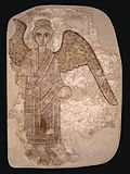 Archangel Gabriel with sword, Faras (9th-first quarter of the 10th century)