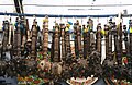 Toy bulavas in a Kyiv market