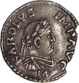 Denier of Charlemagne, early 810s