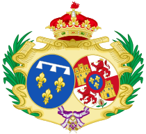 Coat of arms of Infanta Luisa Fernanda