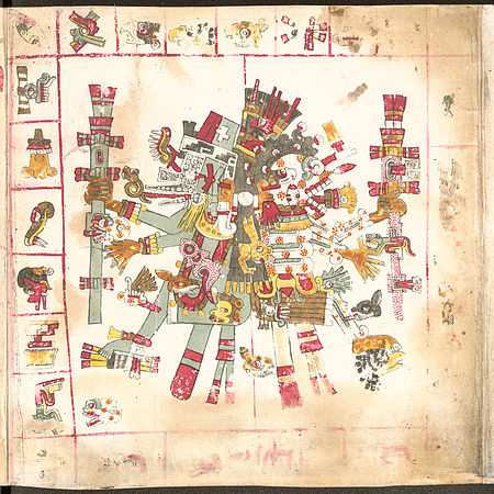 Mictlantecutli in the Codex Borgia.