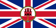 Standard of the governor of Gibraltar