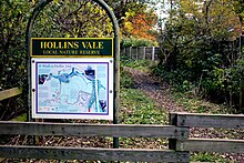 Hollins Vale, entrance.