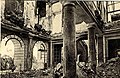 Photograph of the lower vestibule of the Château-Neuf after the 1871 fire